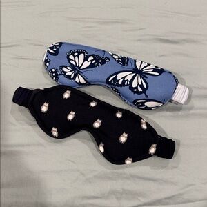 2 New Kate Spade sleep masks butterflies & owls